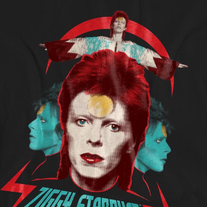 Produktbild David Bowie Ziggy Heads TShirt (L)