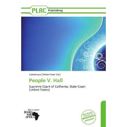 People V. Hall, Fachbücher