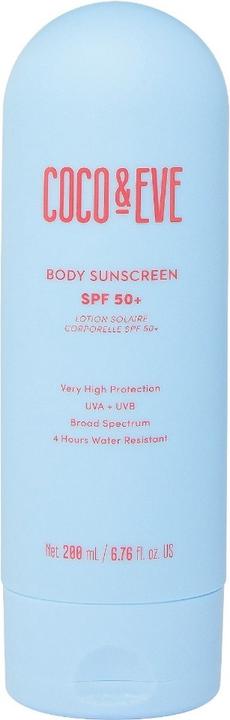 Produktbild Coco & Eve Body Sunscreen SPF 50+ (Sonnencreme, SPF 50+, 200 ml)