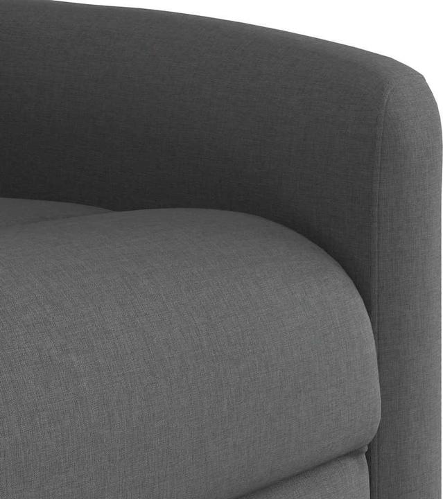 Immagine prodotto vidaXL Poltrona massaggiante con ausilio per la risalita in tessuto grigio scuro