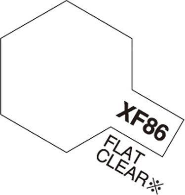 Actual product image Tamiya M-Acr.XF-86 Flat Clear