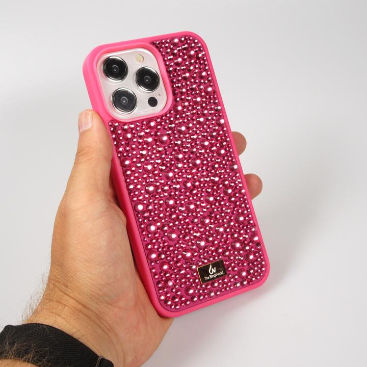 Actual product image PhoneLook Coque Diamant strass The Bling World foncé (Apple iPhone 15 Pro Max)