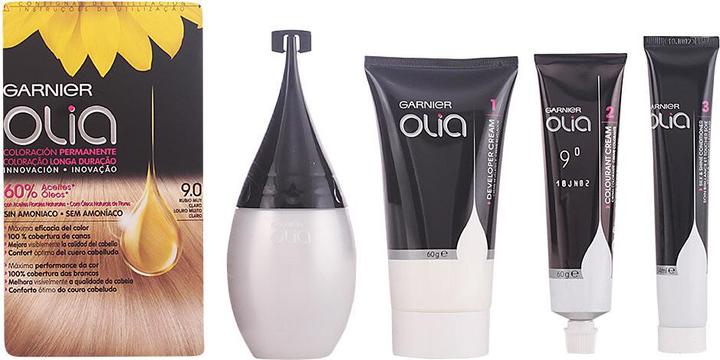 Produktbild Garnier OLIA Coloración Permanente #9,0 Rubio Muy claro 4 pz (#9,0 Very Light Blonde)