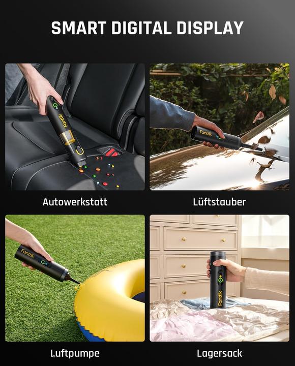 Produktbild Fanttik Slim V10 Apex 4-in-1 Mini-Handstaubsauger
