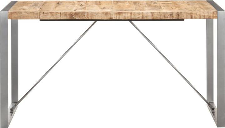 Actual product image vidaXL Dining table (70 x 140 x 75 cm)