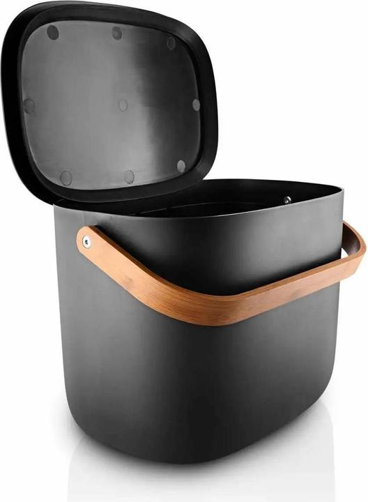 Produktbild Eva Solo 16 liter - Genanvendt kunststof/genanvendt bambus - Sort (16 l)