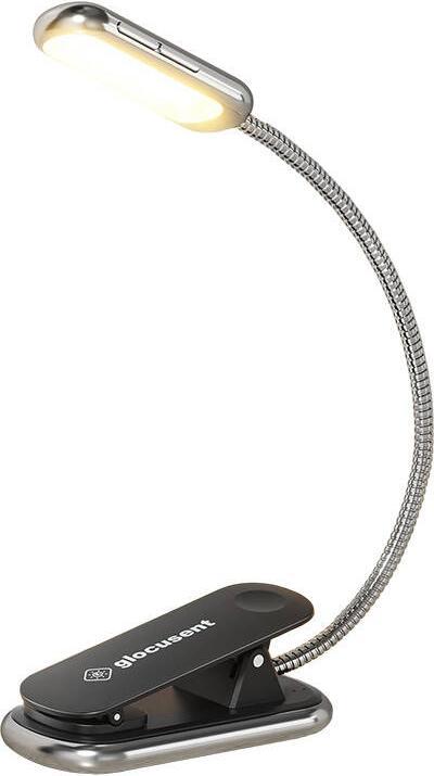 Produktbild Glocusent Wireless lamp Posh Premium book light, USB-C 1000mAh timer (Black)