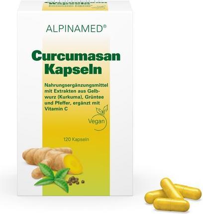 Actual product image Alpinamed Curcumasan Capsules (120 Piece, Capsules, 100 g)
