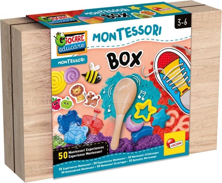 Actual product image Lisciani Montessori Work-Box (French)