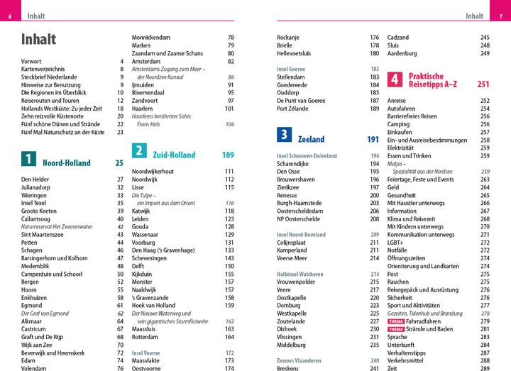 Produktbild Reiseführer Holland - Die Westküste (Deutsch, Hans Otzen, Barbara Otzen, 2024)