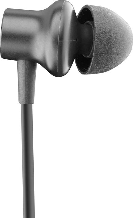 Actual product image Cellularline GEM Stereo Bluetooth headset with microphone and remote control Black (6 h, Wireless)