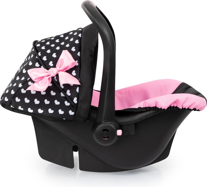 Image du produit Bayer Deluxe Car Seat for Dolls - Noir et Rose (67960AA)