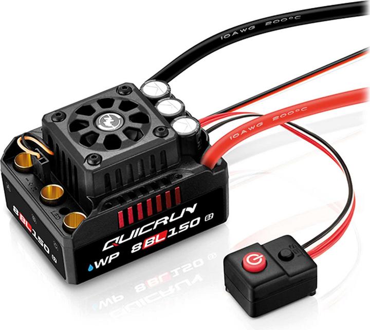 Image du produit Hobbywing QuicRun WP8BL150 G2 Régulateur Brushless 150A 3-6s pour 1:8