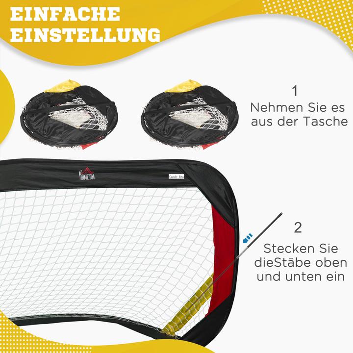 Actual product image Homcom Football goal with pegs for the lawn