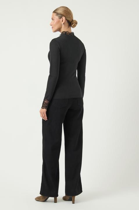 Immagine prodotto Yas Top YASBLACE con maniche lunghe (S)