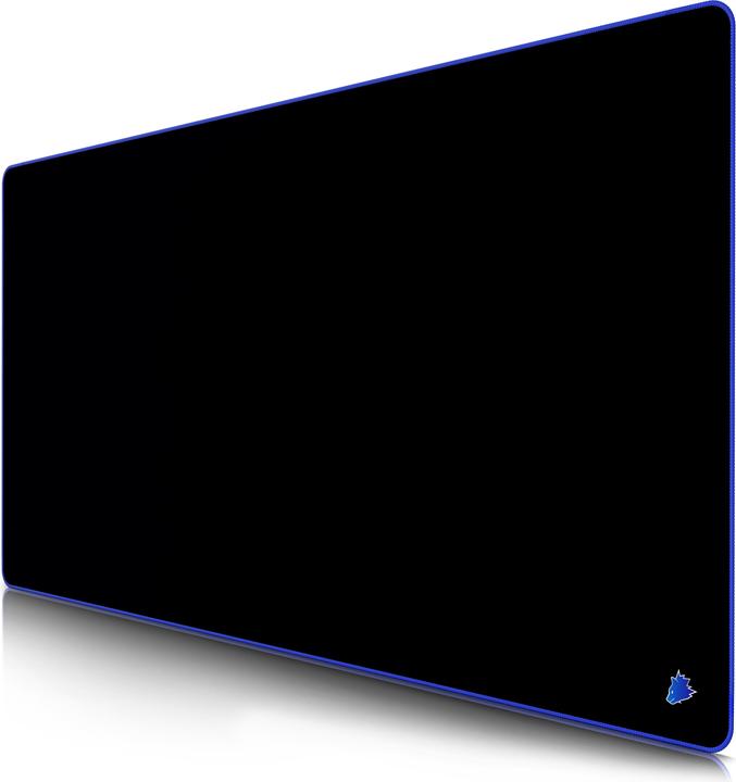 Titanwolf Tapis de souris de jeu, Tapis de souris XXXL Speed 1200 x 600 mm, Vitesse & Précision, Symbol Blue