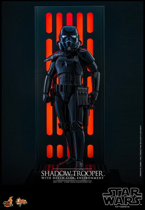 Produktbild Hot Toys Star Wars Movie Masterpiece Actionfigur 1/6 Shadow Trooper with Death Star Environment 30 cm