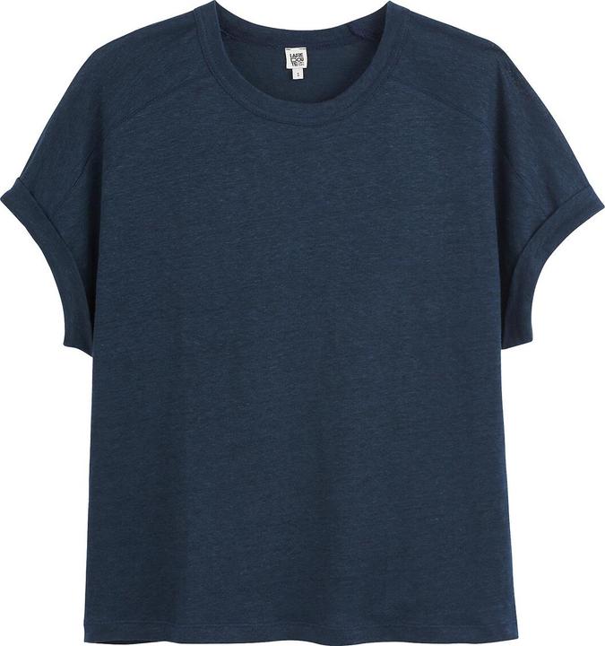 Immagine prodotto La Redoute Collections T-shirt in lino con scollo rotondo (XL)