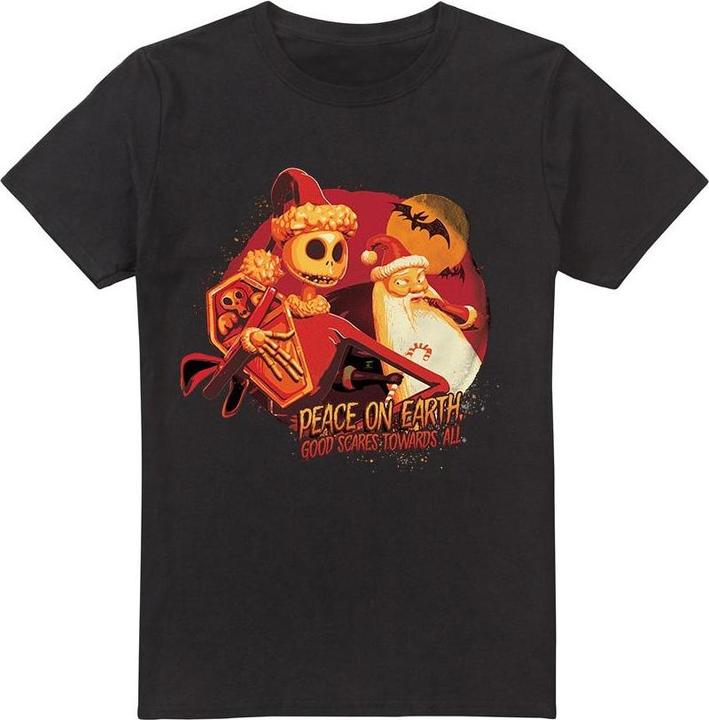 Produktbild The Nightmare Before Christmas Good Scares Towards All TShirt (S)