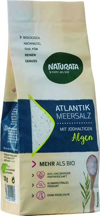 Naturata Atlantik Meersalz mit Jodhaltigen Algen Bio (500 g)