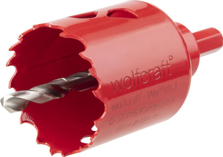 Immagine prodotto wolfcraft 1 sega a tazza BiM ø45mm (45 mm)