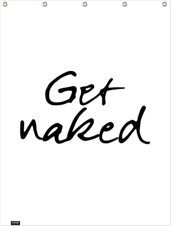 Produktbild Juniqe Get Naked - Zitate & Slogans (150 x 200 cm)