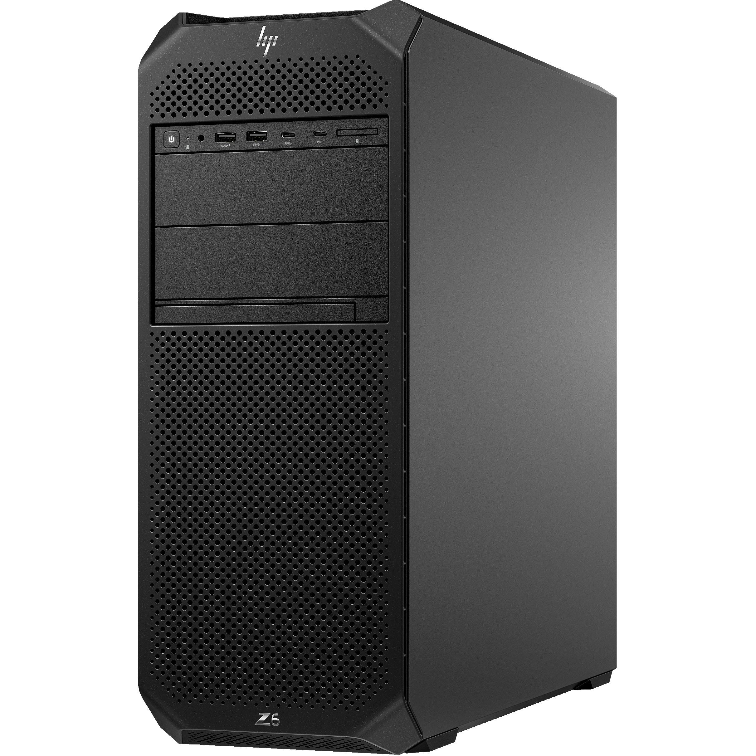 HP Z6 G5 A (AMD Ryzen Threadripper PRO 7975WX, 128 GB, 1000 GB), PC, Schwarz