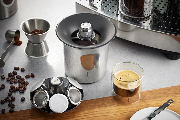 Produktbild GEFU 12719 Kaffeesatz Sammelbehälter CONSCIO Abklopfbehälter