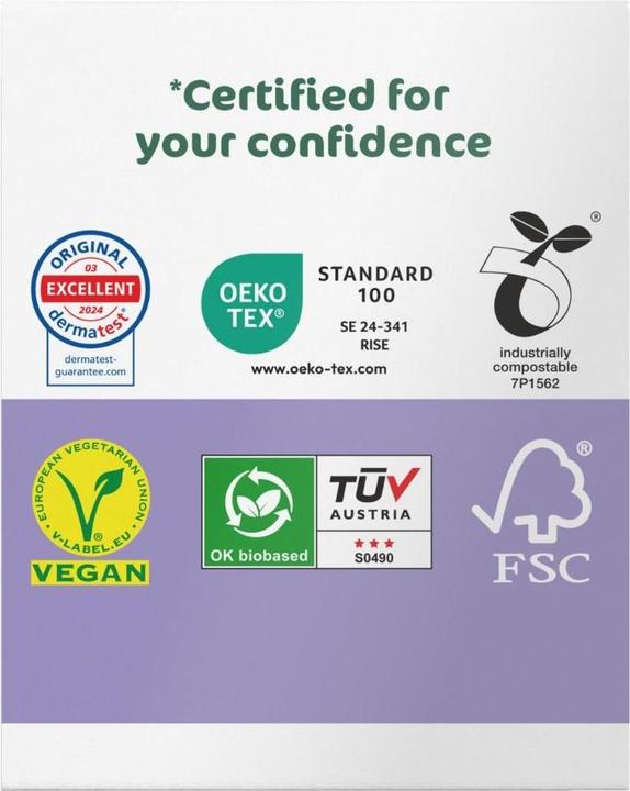 Actual product image Naty Bio-Damenbinden Super 12 Stück (1 x)