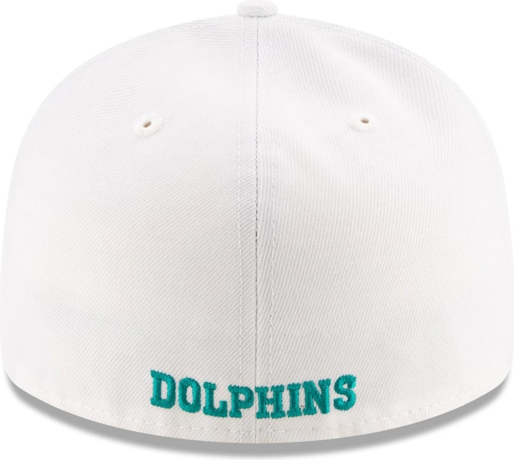 Image du produit New Era 59Fifty Low Profile Cap - RETRO Miami Dolphins blanc (7)