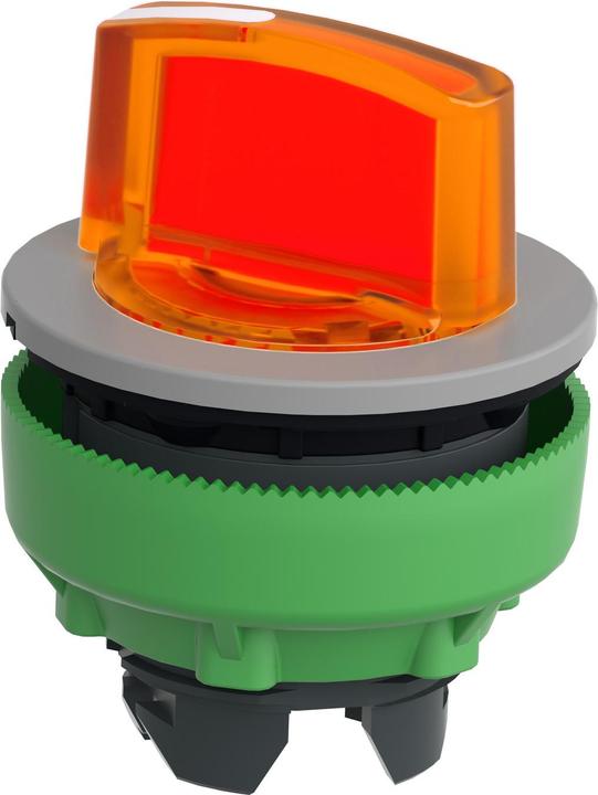 Actual product image Schneider Electric Illuminated selector switch, front, plastic, ZB5FK1253C0