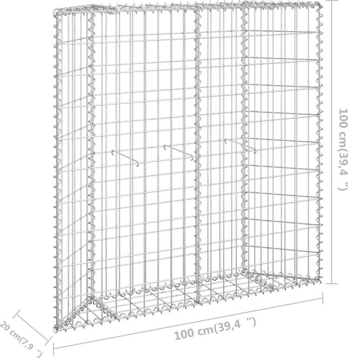 Immagine prodotto vidaXL Gabionen-Hochbeet