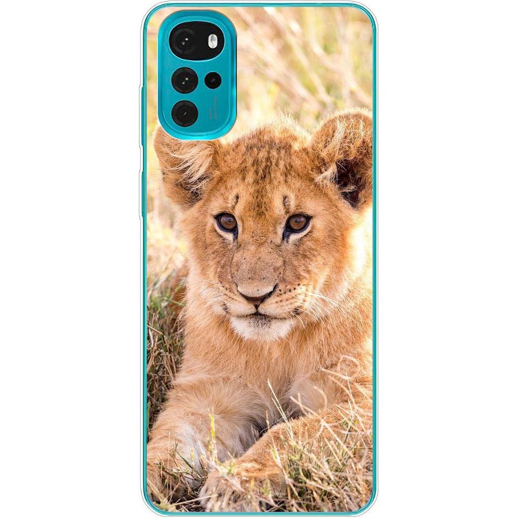 König Design Hülle Handy Schutz für Motorola Moto G22 Case Cover Tasche Bumper Etuis TPU Neu (Motorola Moto G22), Smartp...