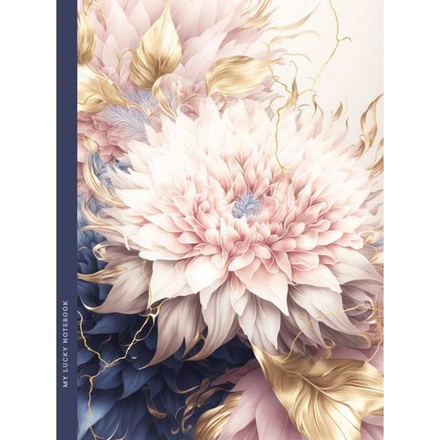 Fresh, Quaderni + Bloc notes, Notizbuch 145x197/64K karierte Blumen FRISCH (Quadretti)