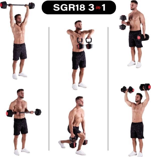 Image du produit HMS SGR18 3in1 Pro Set