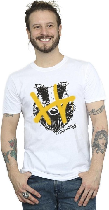 Immagine prodotto Hufflepuff Pop Spray Maglietta Uomo (5XL)