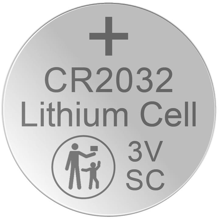 Image du produit Hückmann Pile bouton au lithium 3V (5 pcs, CR2032, 220 mAh)