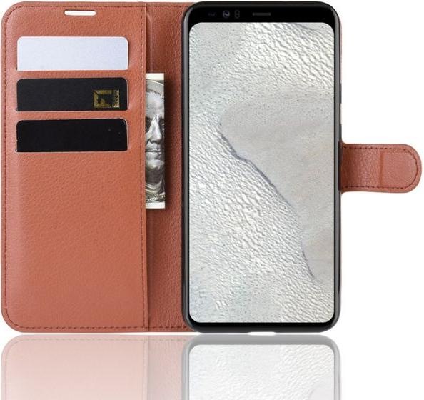 Produktbild MU Classic Litchi Leder Bookcover Series (Google Pixel 4 XL)