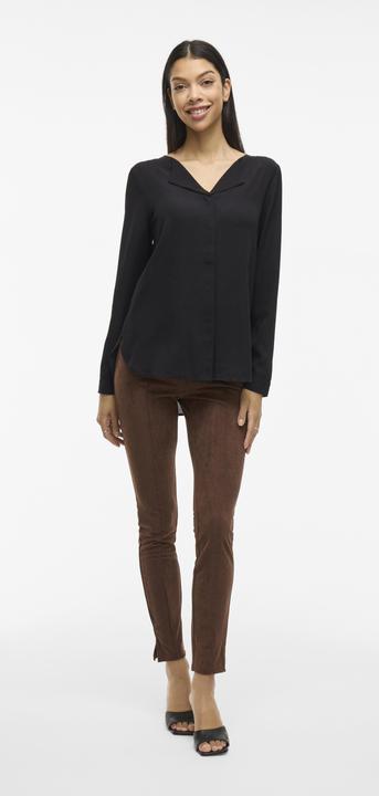 Produktbild Vila High Low geteilter Kragen Hemd (XXL)