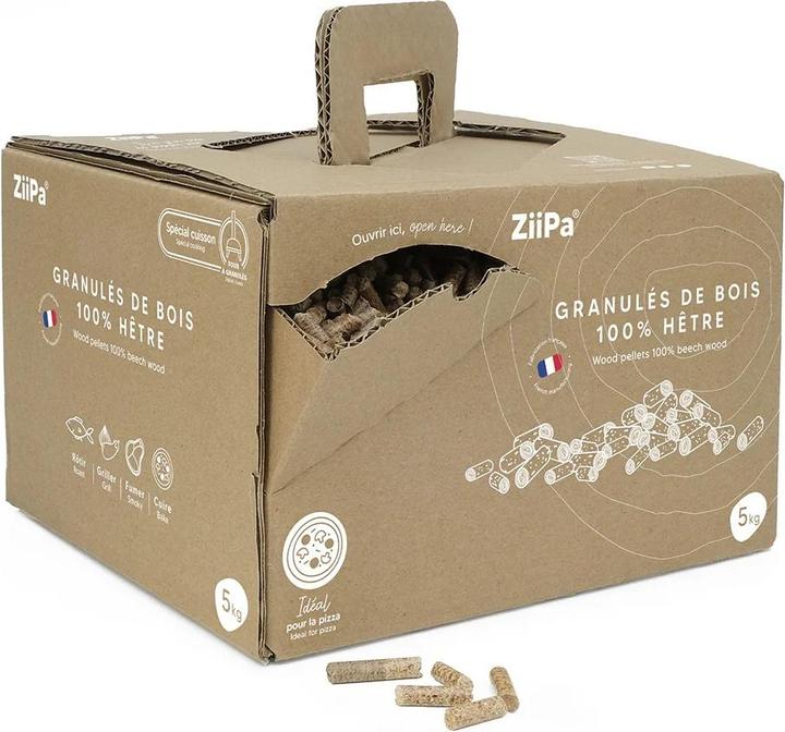 Ziipa Holzpellets für Pizzaofen 5 kg (5 kg)