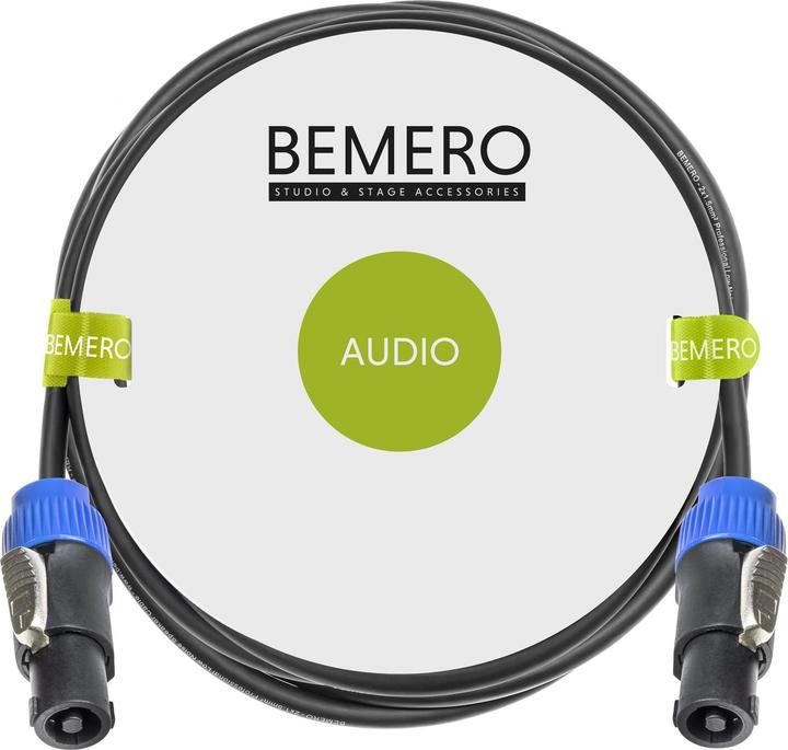 Actual product image Bemero BSC2929-500BK SpeakON Kabel 5m (5 m, 1.50 mm²)