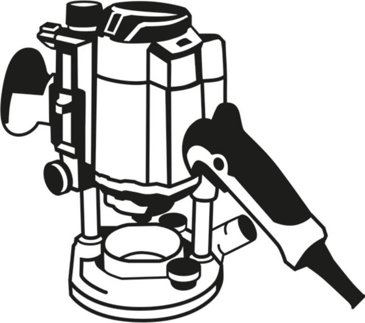 Produktbild Bosch Professional Zubehör Grundplatte, rund, für GKF 600