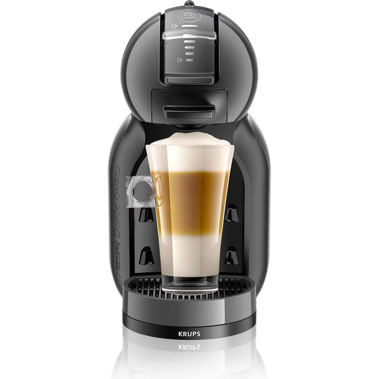 Krups NESCAF Dolce Gusto Mini Me Zwart KP1238 - Koffiecupmachine - Antraciet, Macchina da caffè a capsule, Nero