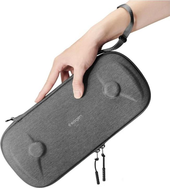 Actual product image Spigen - Klasden Pouch - Sony Playstation Portal Remote, for Accessories - Charcoal Grey