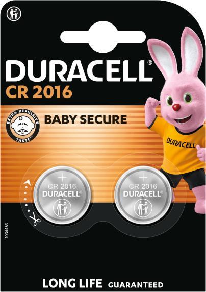 Actual product image Duracell Knopfzellen (1 pcs., CR2016, 72 mAh)