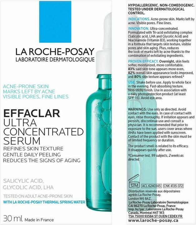 Actual product image La Roche Posay Effaclar serum (30 ml)