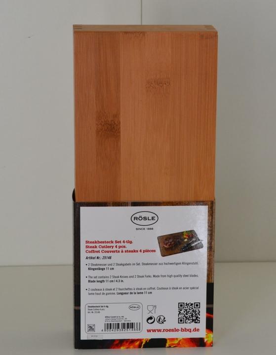 Produktbild Rösle Steakbesteck (4 Stück, Besteck Set)
