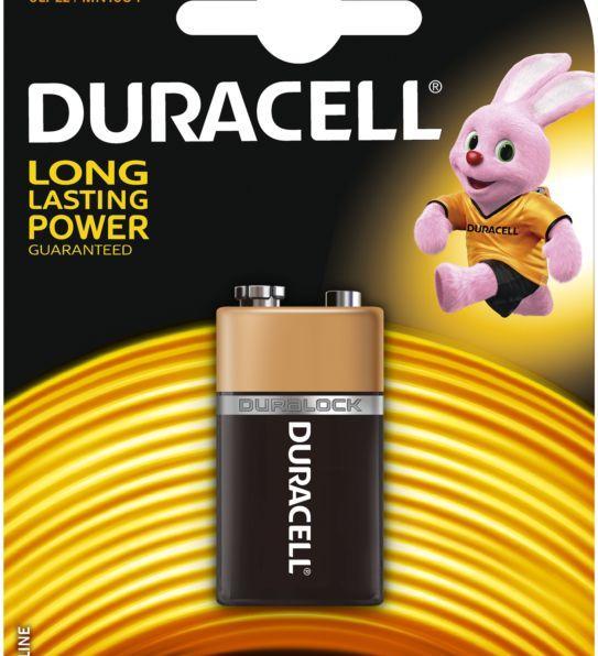 Image du produit Duracell 6LR61 Pile alcaline jetable 9V (1 pcs, AA)