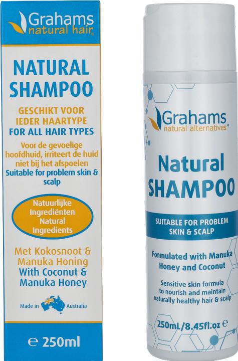 Actual product image Grahams Natural Shampoo (250 ml, Liquid shampoo)