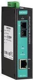 Immagine prodotto Moxa IMC-21A-M-SC-T - Convertitore multimediale industriale da 10100BaseT(X) a 100BaseFX, multimodale (RJ45 (1x))